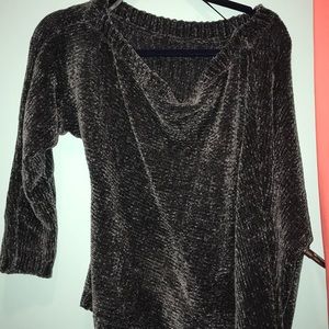 Chennile green sweater